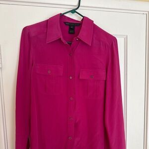 Marc by Marc Jacob’s Pink Silk Button Down